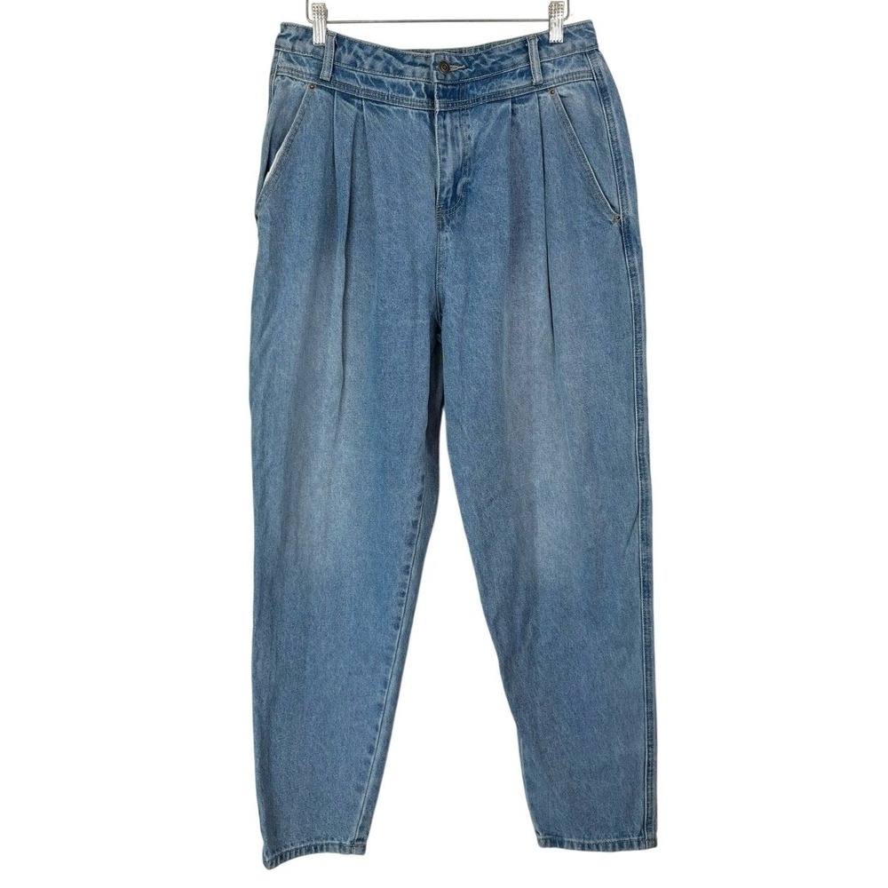 High Rise Balloon Jeans Junior's size 11 Mom Casual Retro Barrel Streetwear